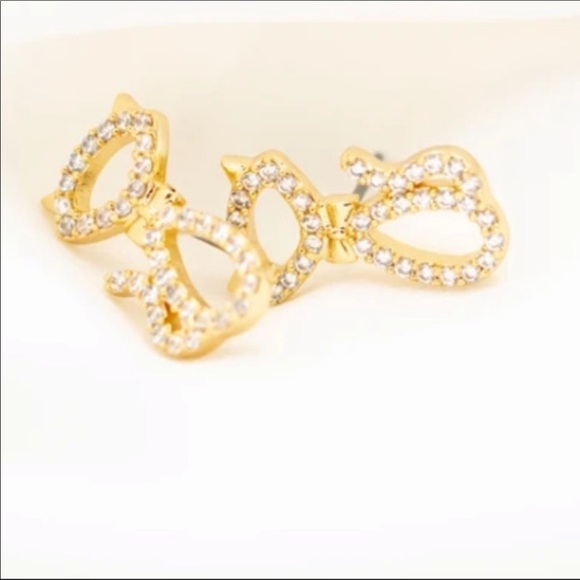 Kate Spade Jazz Things Up Cat Earrings - Picture 6 of 8